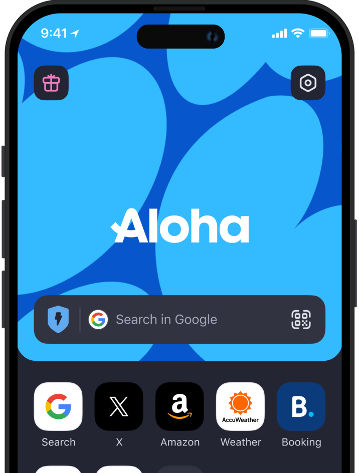 Make Aloha Browser custom